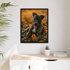 Framed 24x30 Black context