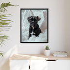 Framed 24x30 Black context