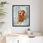 Framed 24x30 Black context
