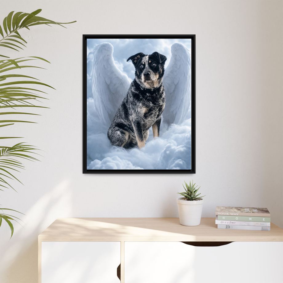 Framed 24x30 Black context