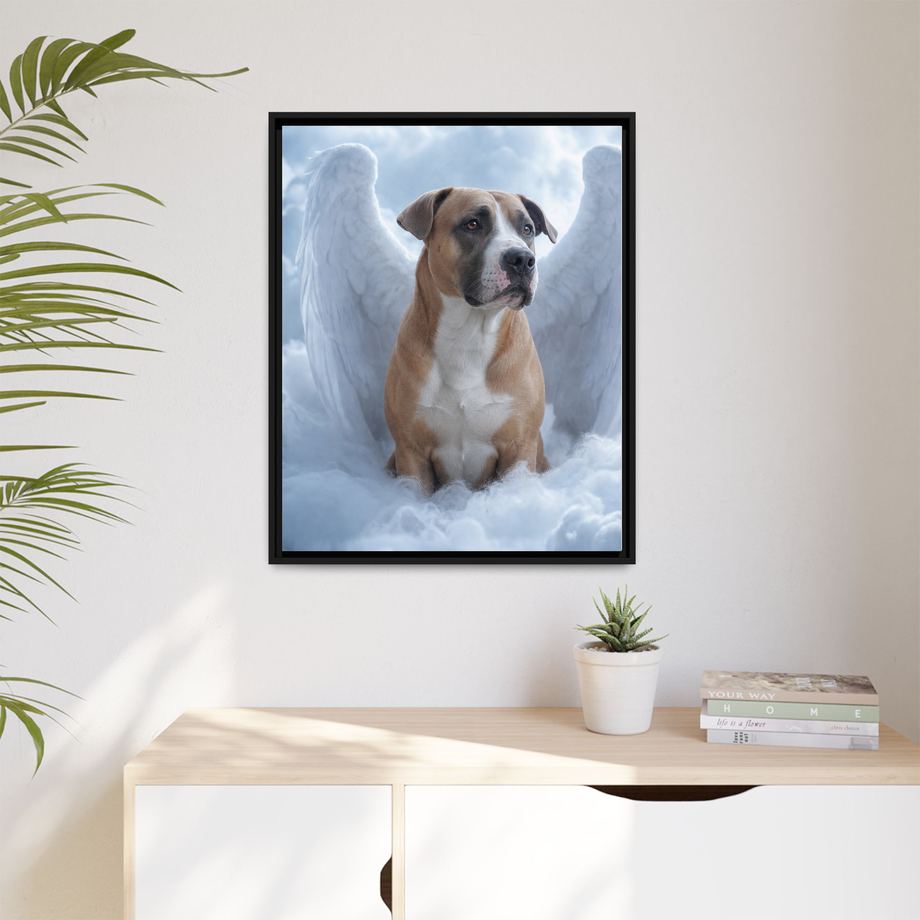 Framed 24x30 Black context