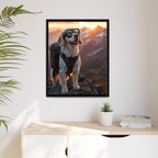 Framed 24x30 Black context