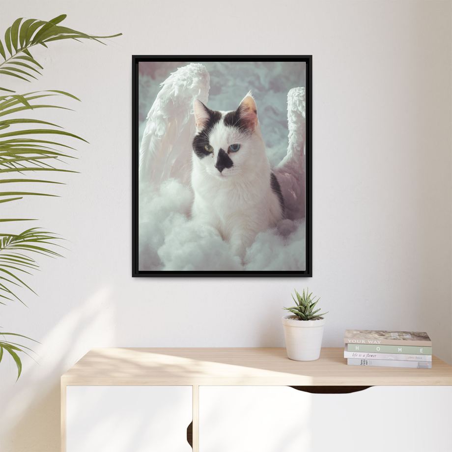 Framed 24x30 Black context