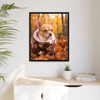 Framed 24x30 Black context