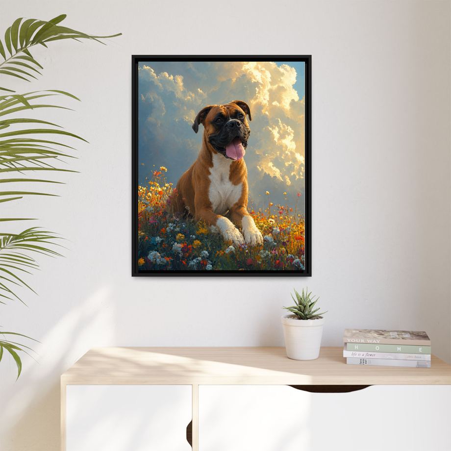 Framed 24x30 Black context