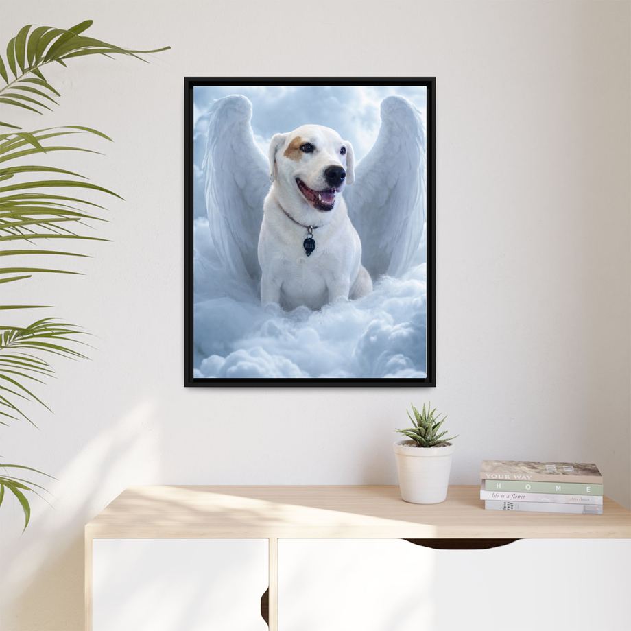 Framed 24x30 Black context