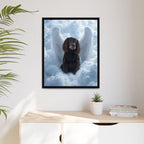 Framed 24x30 Black context