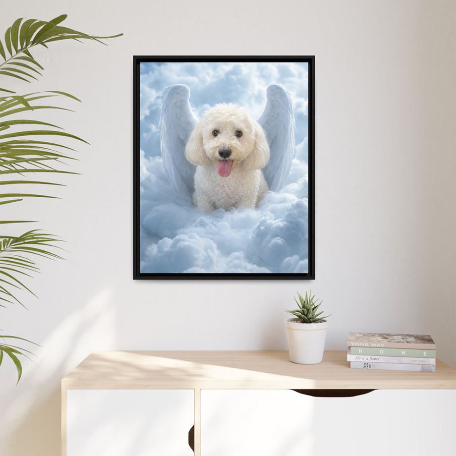 Framed 24x30 Black context