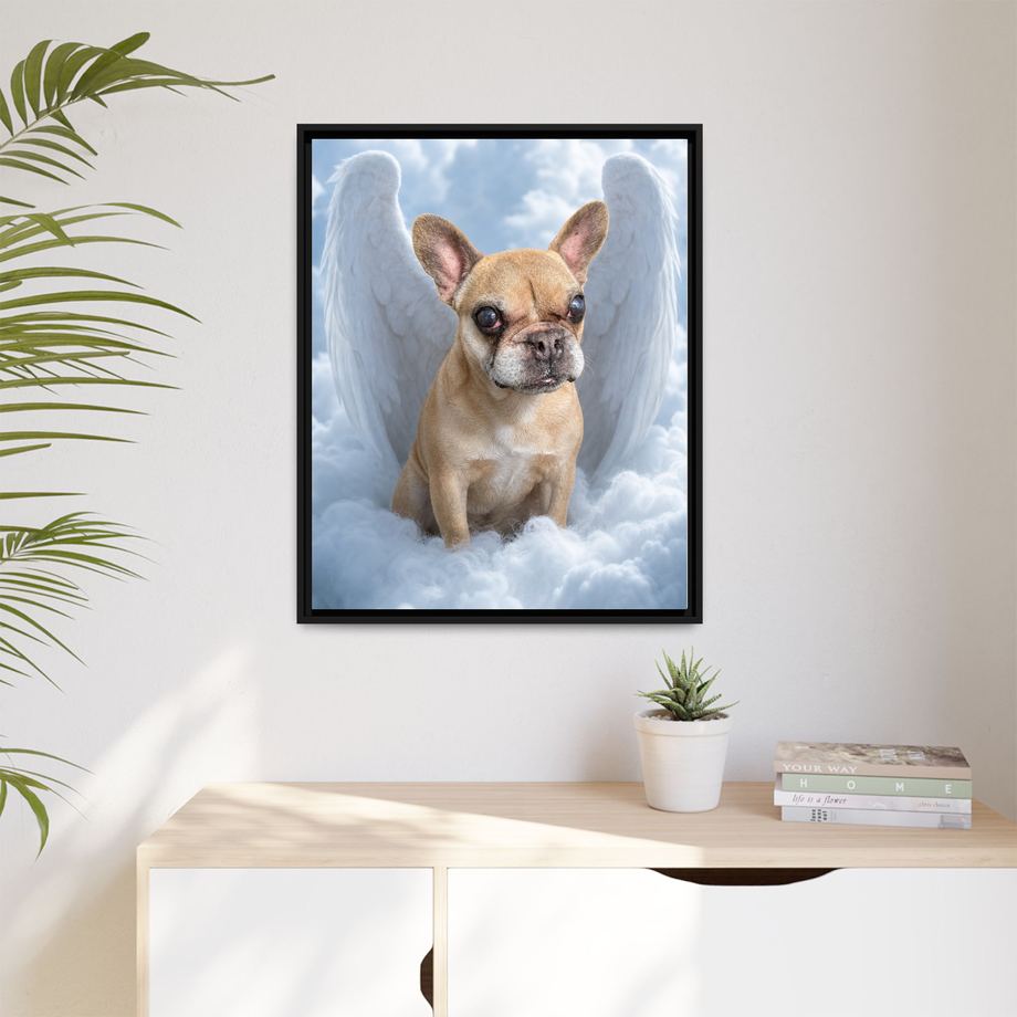 Framed 24x30 Black context