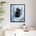 Framed 24x30 Black context