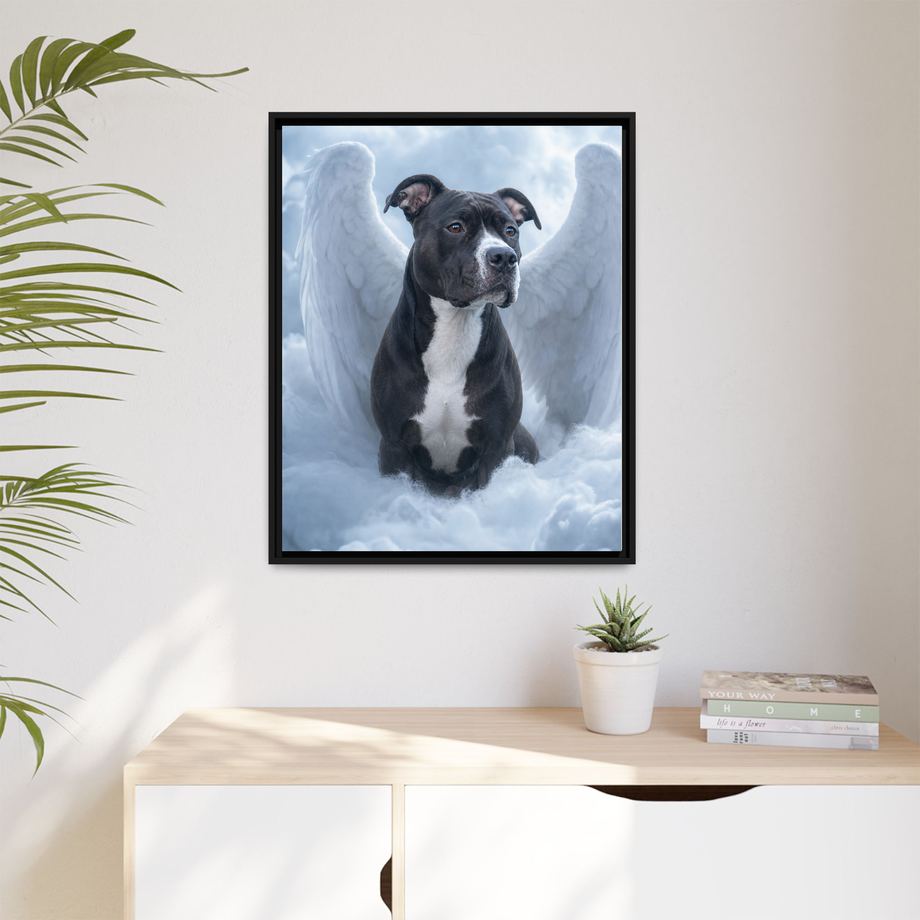 Framed 24x30 Black context