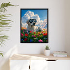 Framed 24x30 Black context