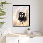 Framed 24x30 Black context