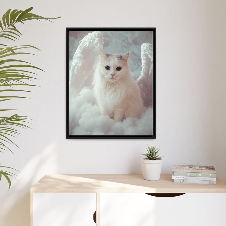 Framed 24x30 Black context
