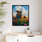 Framed 24x30 Black context