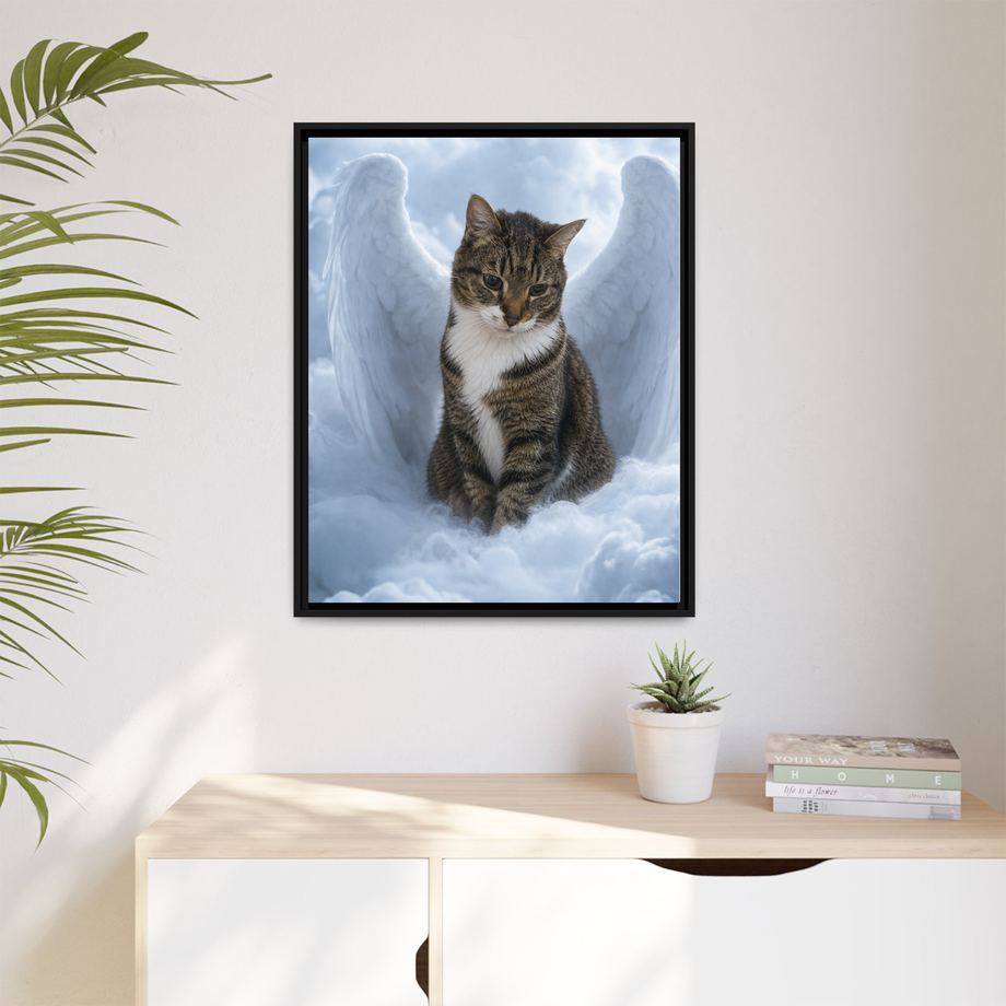 Framed 24x30 Black context