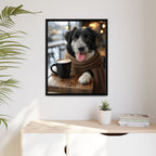 Framed 24x30 Black context