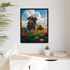 Framed 24x30 Black context