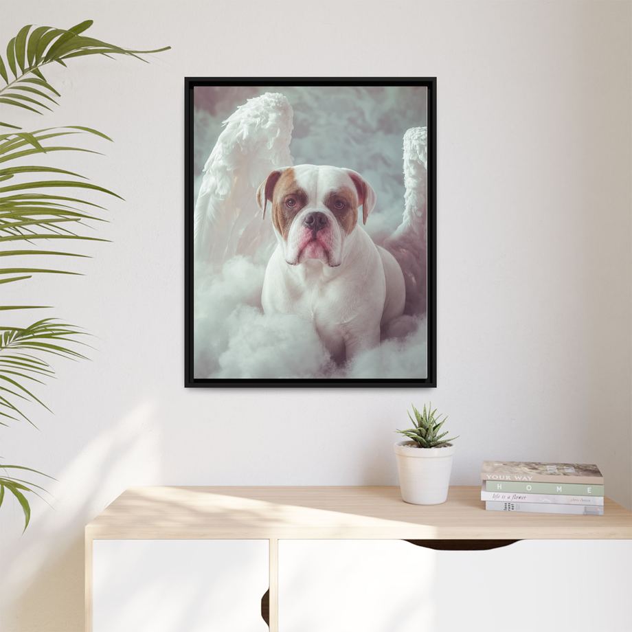 Framed 24x30 Black context