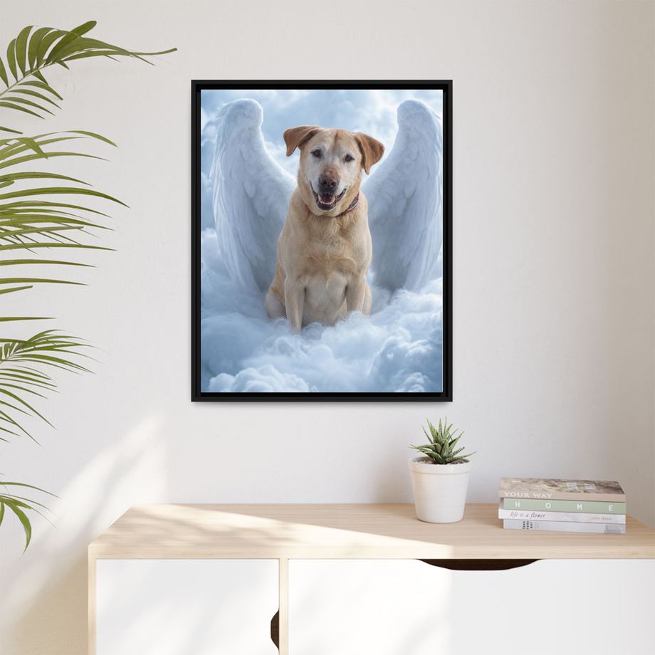 Framed 24x30 Black context