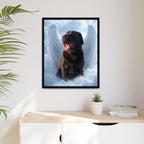 Framed 24x30 Black context