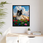 Framed 24x30 Black context