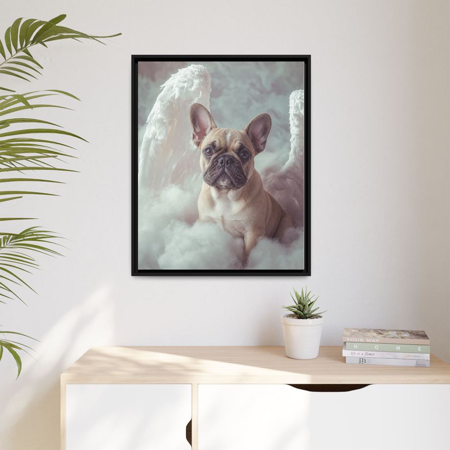 Framed 24x30 Black context