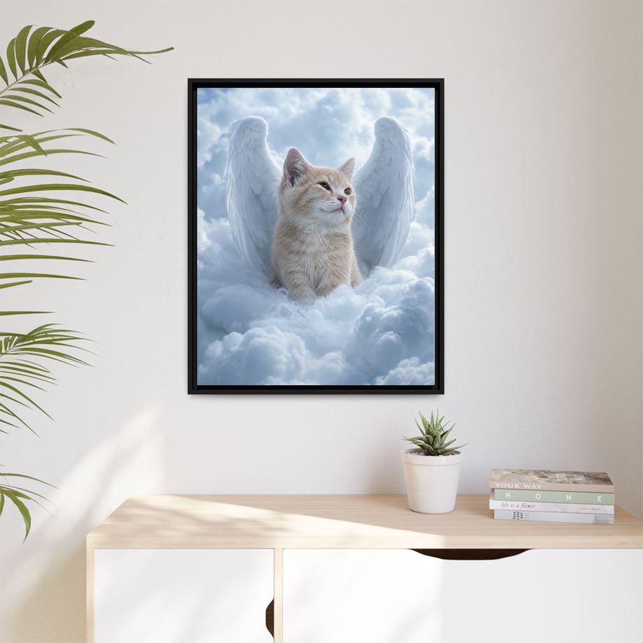 Framed 24x30 Black context
