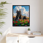 Framed 24x30 Black context