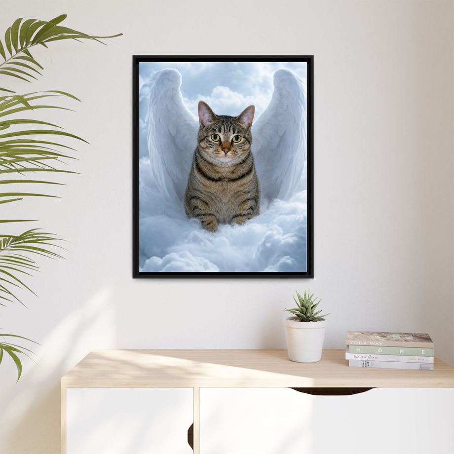 Framed 24x30 Black context