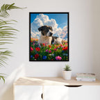 Framed 24x30 Black context