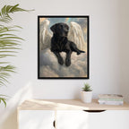 Framed 24x30 Black context