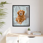 Framed 24x30 Black context