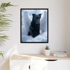 Framed 24x30 Black context