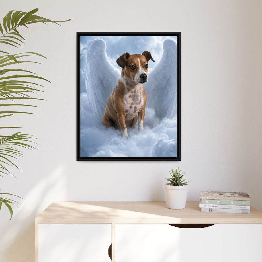 Framed 24x30 Black context