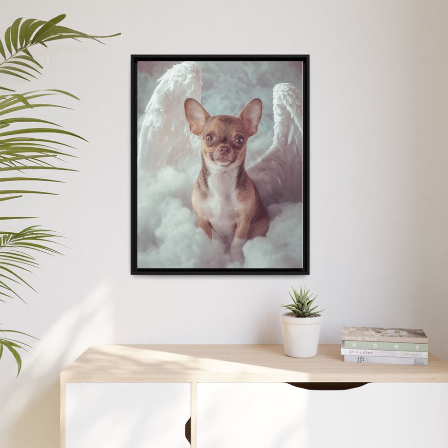 Framed 24x30 Black context