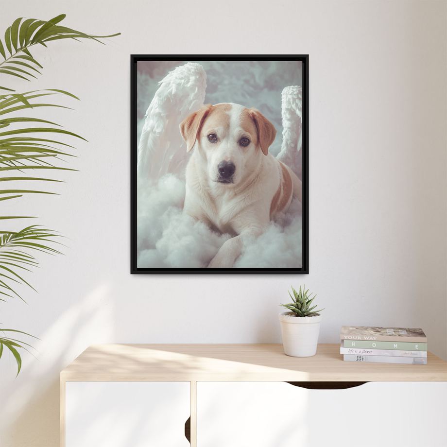 Framed 24x30 Black context