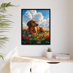 Framed 24x30 Black context