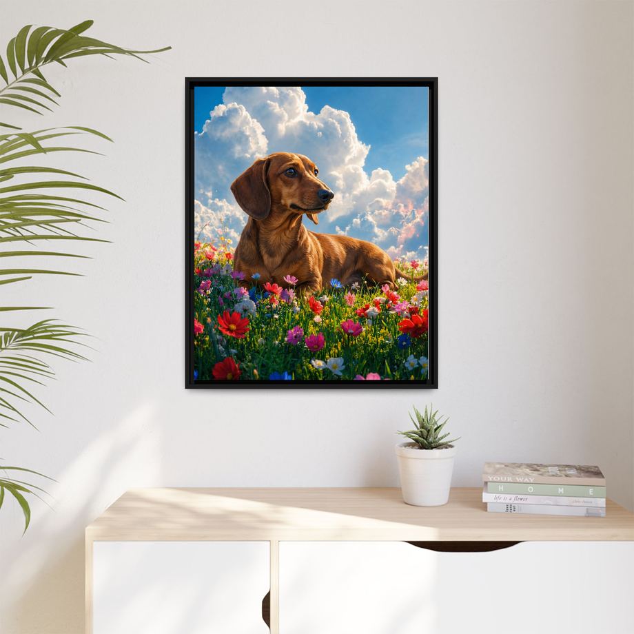 Framed 24x30 Black context