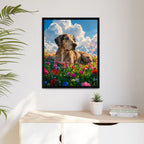 Framed 24x30 Black context