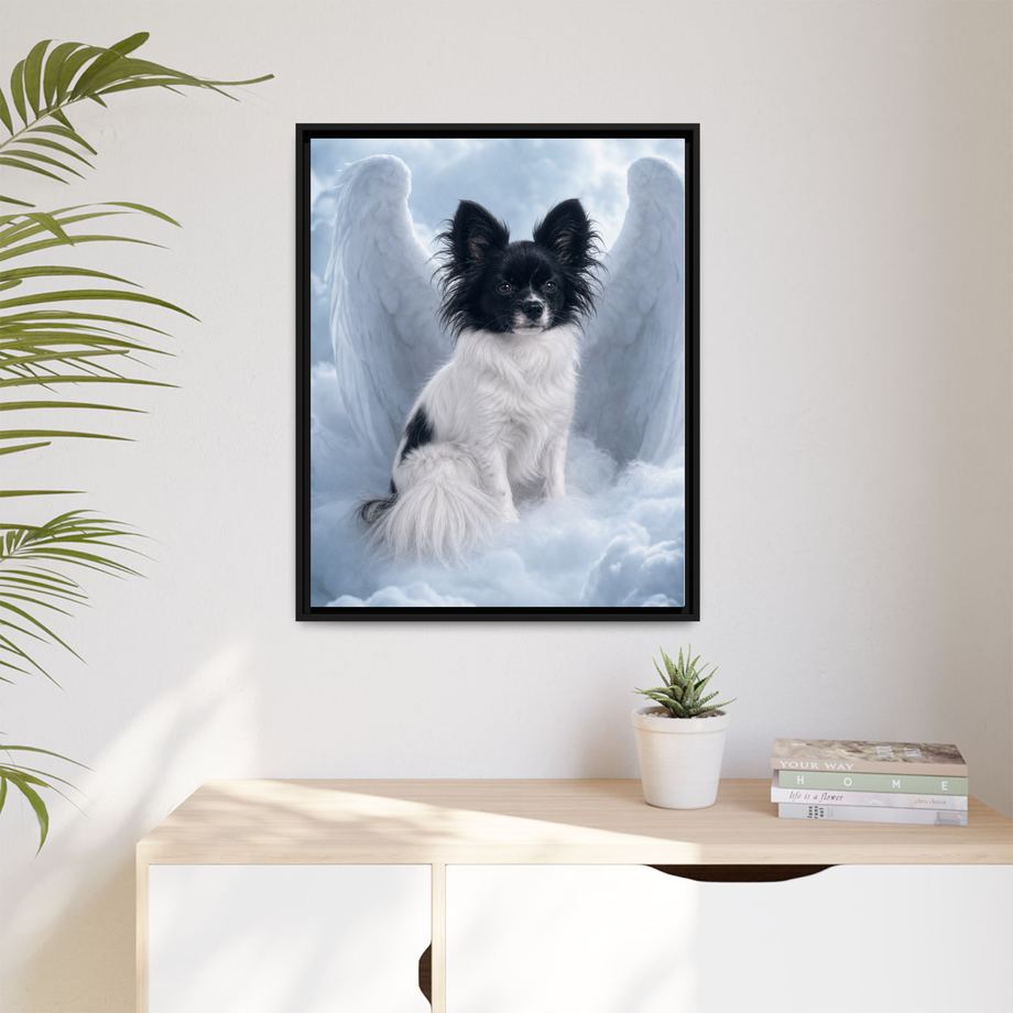 Framed 24x30 Black context