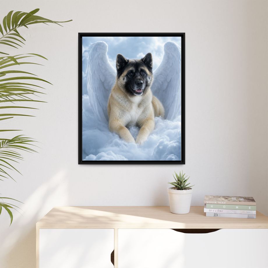 Framed 24x30 Black context