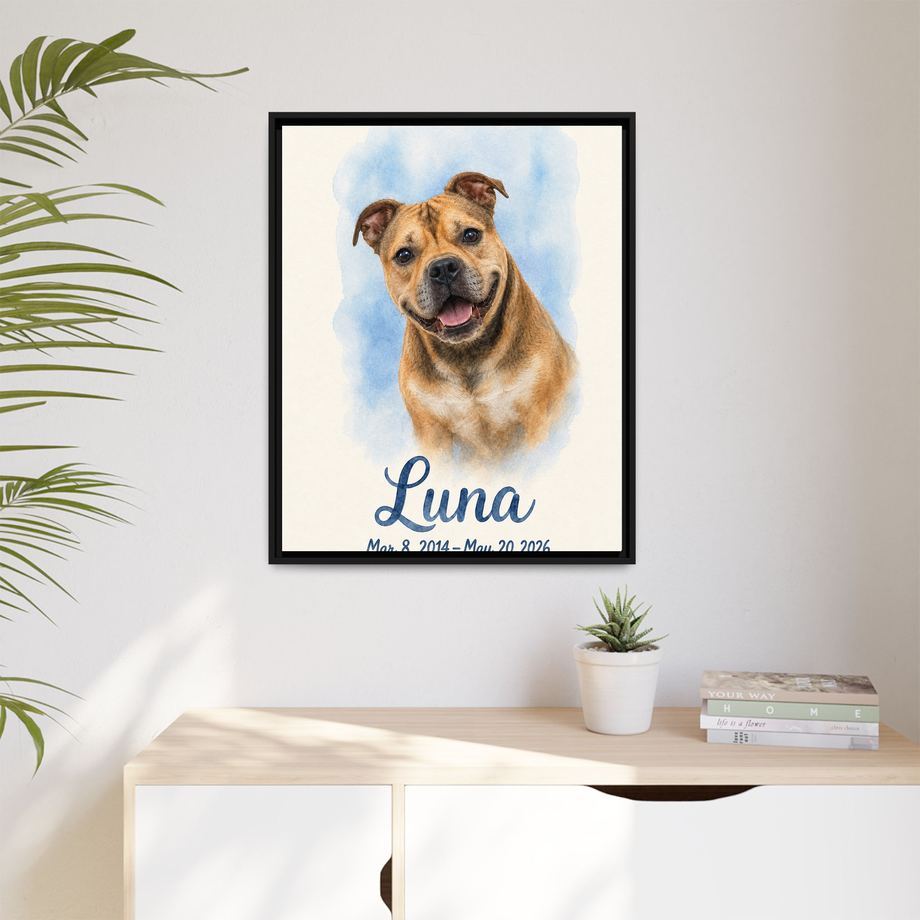 Framed 24x30 Black context