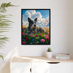 Framed 24x30 Black context