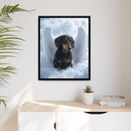 Framed 24x30 Black context