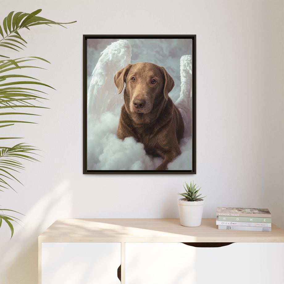Framed 24x30 Espresso context