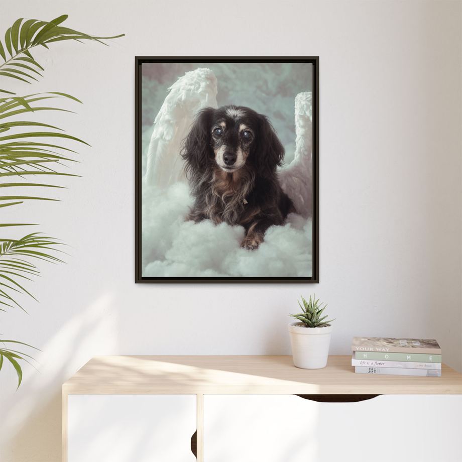 Framed 24x30 Espresso context
