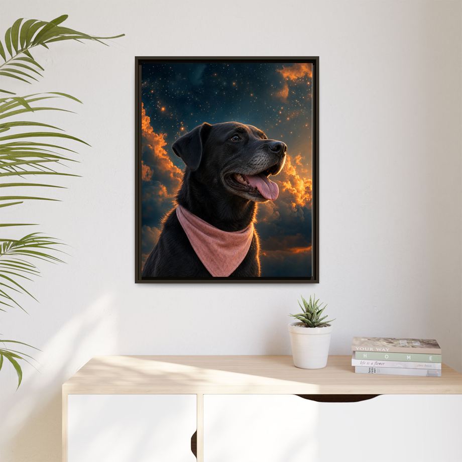 Framed 24x30 Espresso context