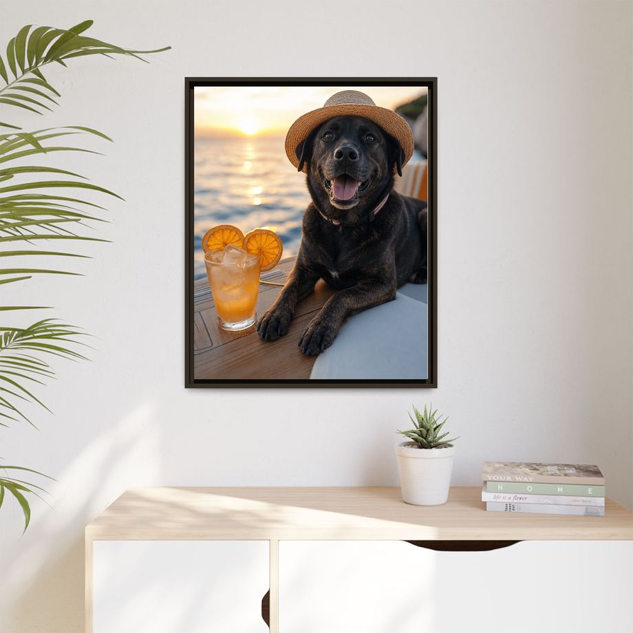 Framed 24x30 Espresso context