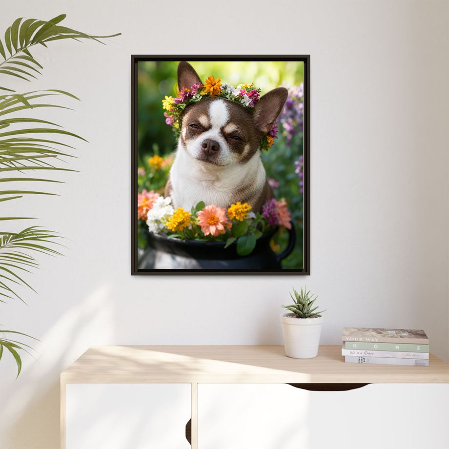 Framed 24x30 Espresso context